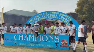 3rd Canon ce Tyndale biscoe school football tournament champions 🏆 [upl. by Raine]