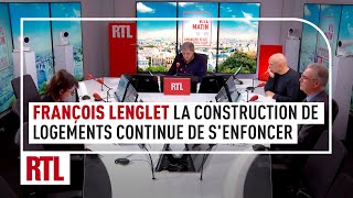 François Lenglet  la construction de logements continue de senfoncer en France [upl. by Eiliak972]