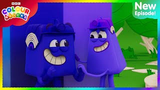 Making Rainbows With Violet amp Indigo  FULL EPISODE  S1 E15  Learn Colours  Kids Cartoons [upl. by Sucul384]