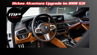 Dickes Alcantara Upgrade im BMW G31  Marx Performance [upl. by Eniamert]