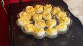 Creamy Devil Eggs Recipe [upl. by Mchail5]