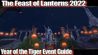 Neverwinter The Feast of Lanterns 2022 Year of the Tiger Event Guide [upl. by Valene]