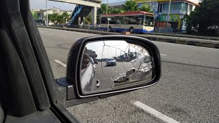 Cara Buka Dan Pasang Cermin Side Mirror Proton Saga [upl. by Yrral454]