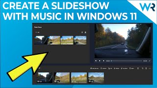 How to create a slideshow with music on Windows 11 [upl. by Kcid]