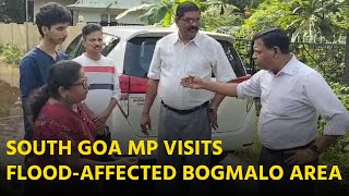 Bogmalo Faces Dual Threat of Flood amp Dengue South Goa MP Visits  GOA365 TV [upl. by Mordecai]