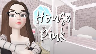 ROBLOXI BIoxburg Pink House 31K  Moon [upl. by Corella]