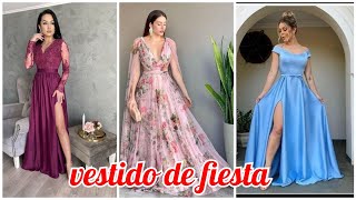 HERMOSOS VESTIDOS ELEGANTES DE MODA MUJER [upl. by Drusi770]