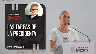 Las tareas de la Presidenta Por Alejandro Páez Varela [upl. by Calandria]