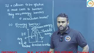 collision theory transition state therory chemical kinetis by chinna sir [upl. by Trela745]