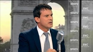 Manuel Valls quotNous navons pas vocation à accueillir toute la misère du mondequot  2509 [upl. by Einahpetse]