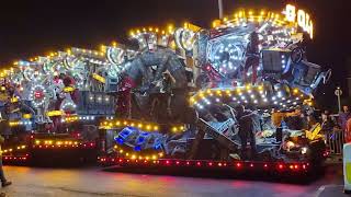 Bridgwater Carnival 2022 Marketeers Carnival Club Gold Got A Dream [upl. by Dnomyad]