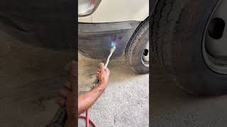 Kolay tampon parlatma carcleaning automobile detailes detailing cardetailling india [upl. by Enawyd698]