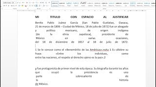 Como eliminar espacios al justificar texto en word 2013 2016 [upl. by Sprague]