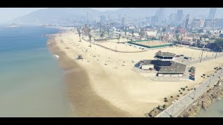 Tretinha na praia contra um xlag  GTA V PS4 [upl. by Roze]