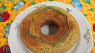 bolo de erva sidreira fofinho fácil rápido e delicioso [upl. by Nyluqcaj]