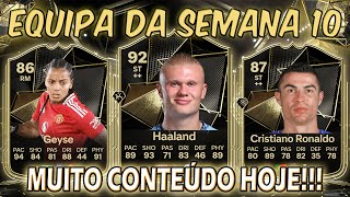 TOTW 10 c RONALDO 87 amp HAALAND 92 amp GEYSE 86 e MUITO MAIS  FC 25 [upl. by Maer]