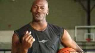 10 Offense  Michael Jordan Basketball Training  Practicing Free Throws [upl. by Annehs]