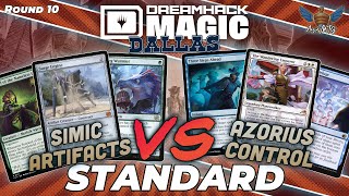 Simic Artifacts vs Azorius Control  MTG Standard  Dreamhack Dallas Regional Championship  RD 10 [upl. by Lazor448]