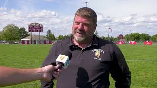 Ferris State Soccer Vs Cedarville  Highlights and Greg Henson Interview [upl. by Montford50]