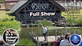 The Falconers Quest Full show at Warwick Castle itsastakesything [upl. by Roe334]