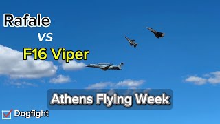 Rafale εναντίον F16 Viper στην Athens Flying Week [upl. by Zachary]