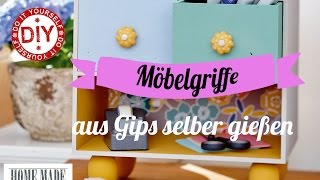 How To I Möbelgriffe selber machen I Deko Inspirationen Selbstgemacht [upl. by Wiley738]