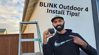 Blink Outdoor 4 Camera System Install And Tips [upl. by Lani]