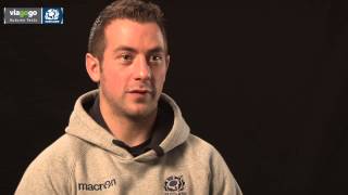 Interview with scrum half Greig Laidlaw ahead of Scotlands match v Australia [upl. by Frankhouse]