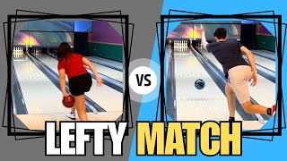 My Wife Challenged Me To Opposite Hand Bowling Match [upl. by Kceb]