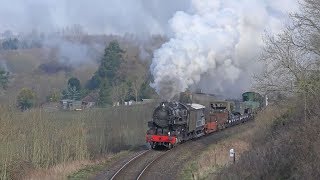 West Somerset Railway  Spring Steam Gala 2018 [upl. by Deedee]