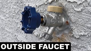 How to Replace a Frost Proof Hose Bib DIY Garden Hose Spigot [upl. by Patricia]