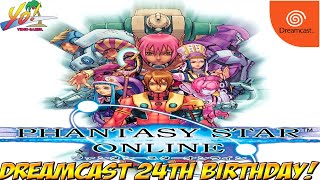 Phantasy Star Online Playing Online on a Dreamcast in 2023  YoVideogames [upl. by Azmah]