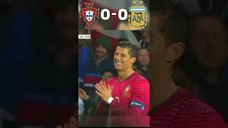 Messi vs Ronaldo International Derby Portugal vs Argentina Highlights 2011 [upl. by Emyaj576]