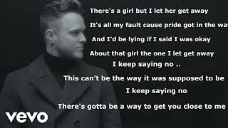 That girl  Olly murs lyrics Music [upl. by Hsinam]