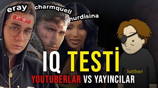 YOUTUBERLAR VS YAYINCILAR IQ TESTİ 2 [upl. by Aime]