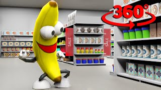 VR 360 Peanut Butter Jelly Time  Supermarket  VR  360° Experience [upl. by Ulani806]