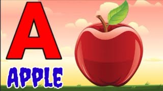 ABCD a to z ABCD afor apple bfor ball cfor cat ABCD kids cartoon English alfabet with picture [upl. by Attenol]