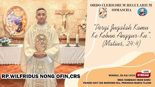 MISA TAHBISAN IMAM BARU RP WILFRIDUS NONG OFIN CRS [upl. by Attelocin584]