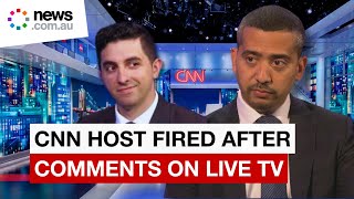 CNN bans commentator from network after verbal attack on live tv [upl. by Irod]