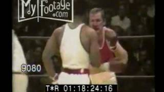 1968 Summer Olympics Mexico George Foreman vs Jonas Cepulis [upl. by Zanahs]