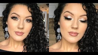 GLAM PROM MAKEUP 2018 [upl. by Aelhsa]