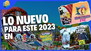 Descubre las NOVEDADES de Six Flags México y Hurricane Harbor Oaxtepec para el 2023 [upl. by Oliver]