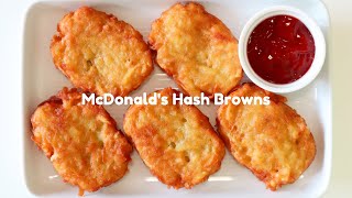 McDonalds Copycat Hash Browns Recipe [upl. by Elkraps]