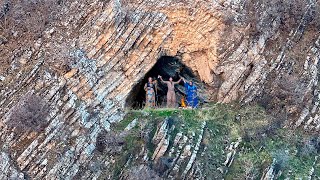 A CAVE that was a village mans HOUSE in Iran 😳 [upl. by Nylaf411]