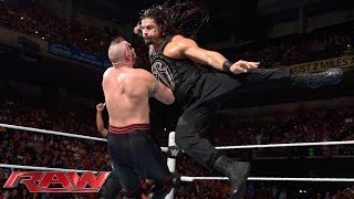 Roman Reigns amp Dean Ambrose vs The Ascension Raw September 7 2015 [upl. by Eiramassenav]