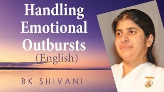 Handling Emotional Outbursts Ep 19 BK Shivani English [upl. by Codi]