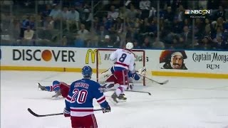 Ovechkin buries backhand feed from Johansson [upl. by Nahama671]