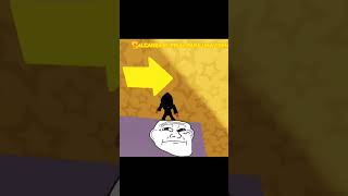 Roblox IQ Moment Troll Face Meme shorts [upl. by Nickie636]