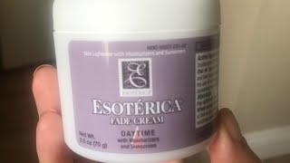 La mejor crema quita manchas Esotérica fade cream [upl. by Leumas]