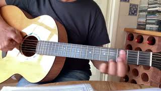 Womankind incredible string band guitar lesson Robin Williamson [upl. by Gentry]